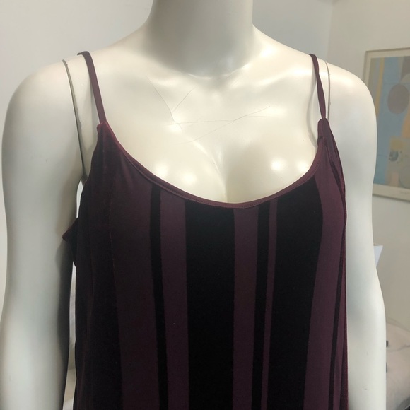 DKNY Longline Velvet Tunic Dress - Picture 4 of 10